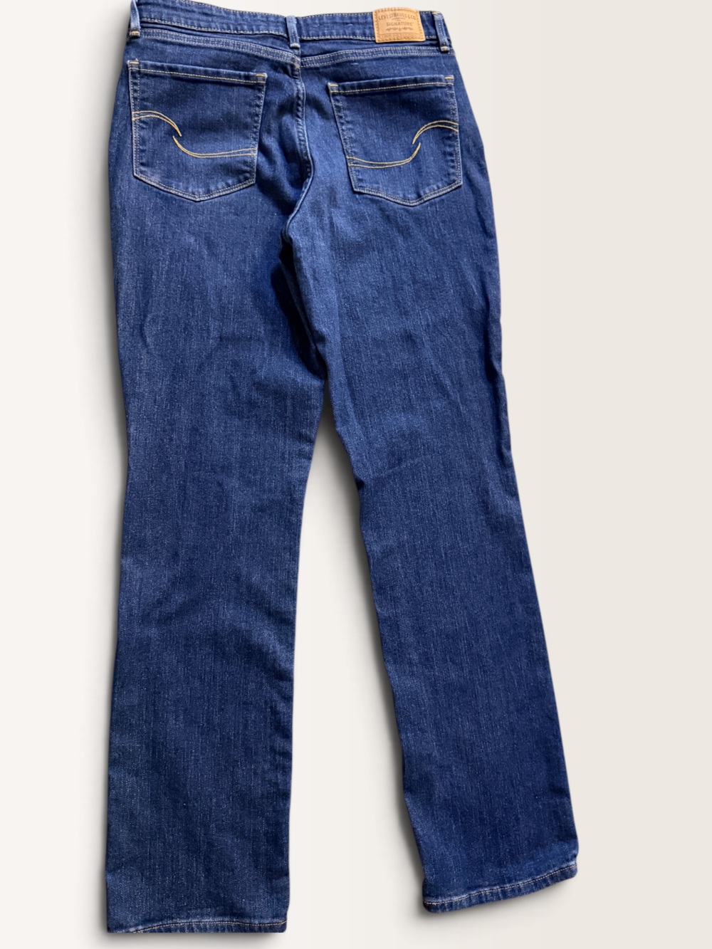 Levi's Signature Women's Mid-Rise Straight-Leg Jeans Size 8